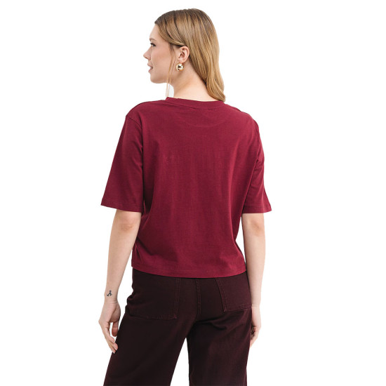 Guess Γυναικεία κοντομάνικη μπλούζα Colette Boxy T-Shirt